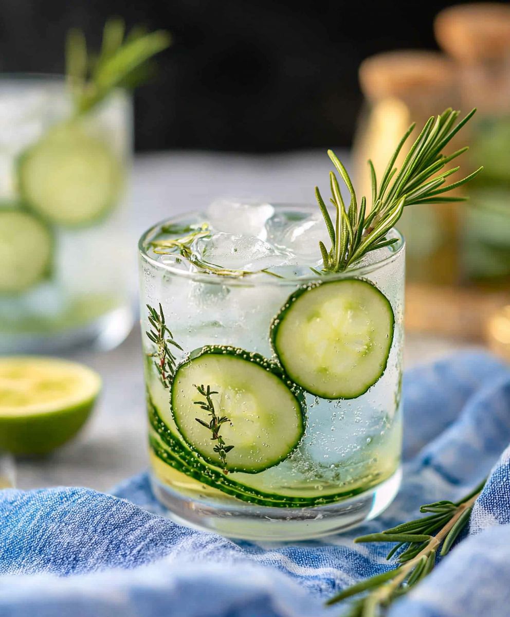 Cucumber Vodka Soda