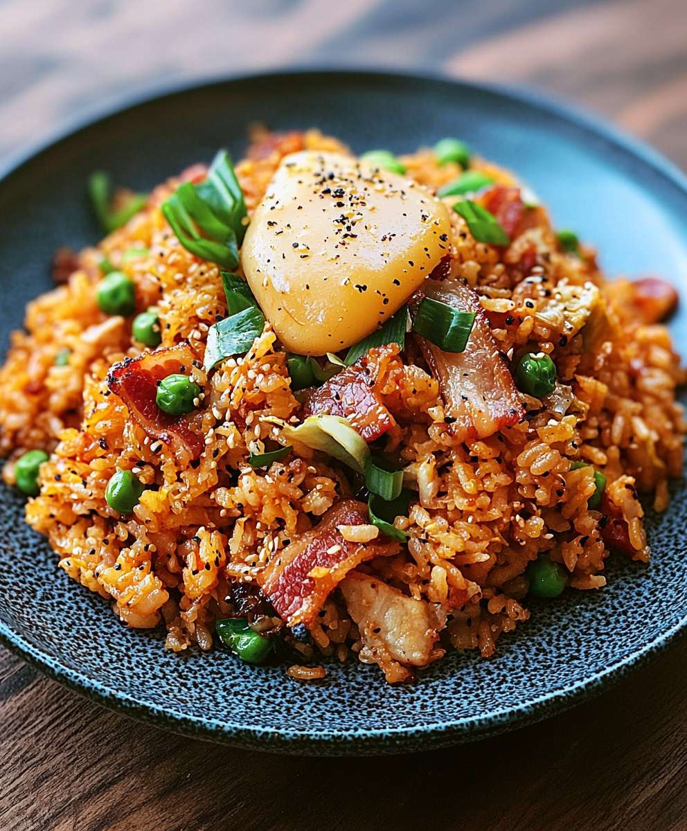 Bacon Kimchi Fried Rice