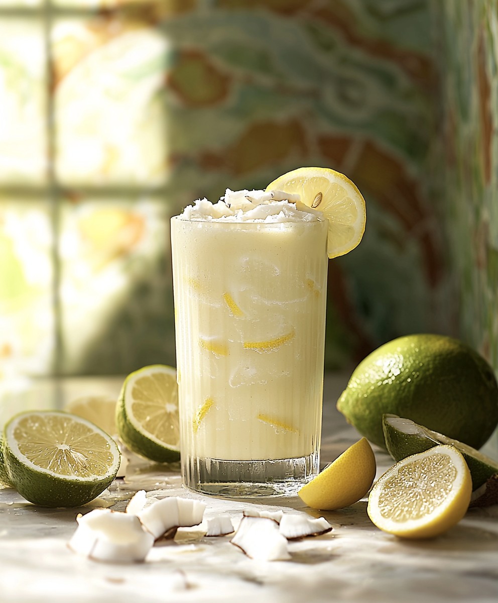 Coconut Milk Brazilian Lemonade