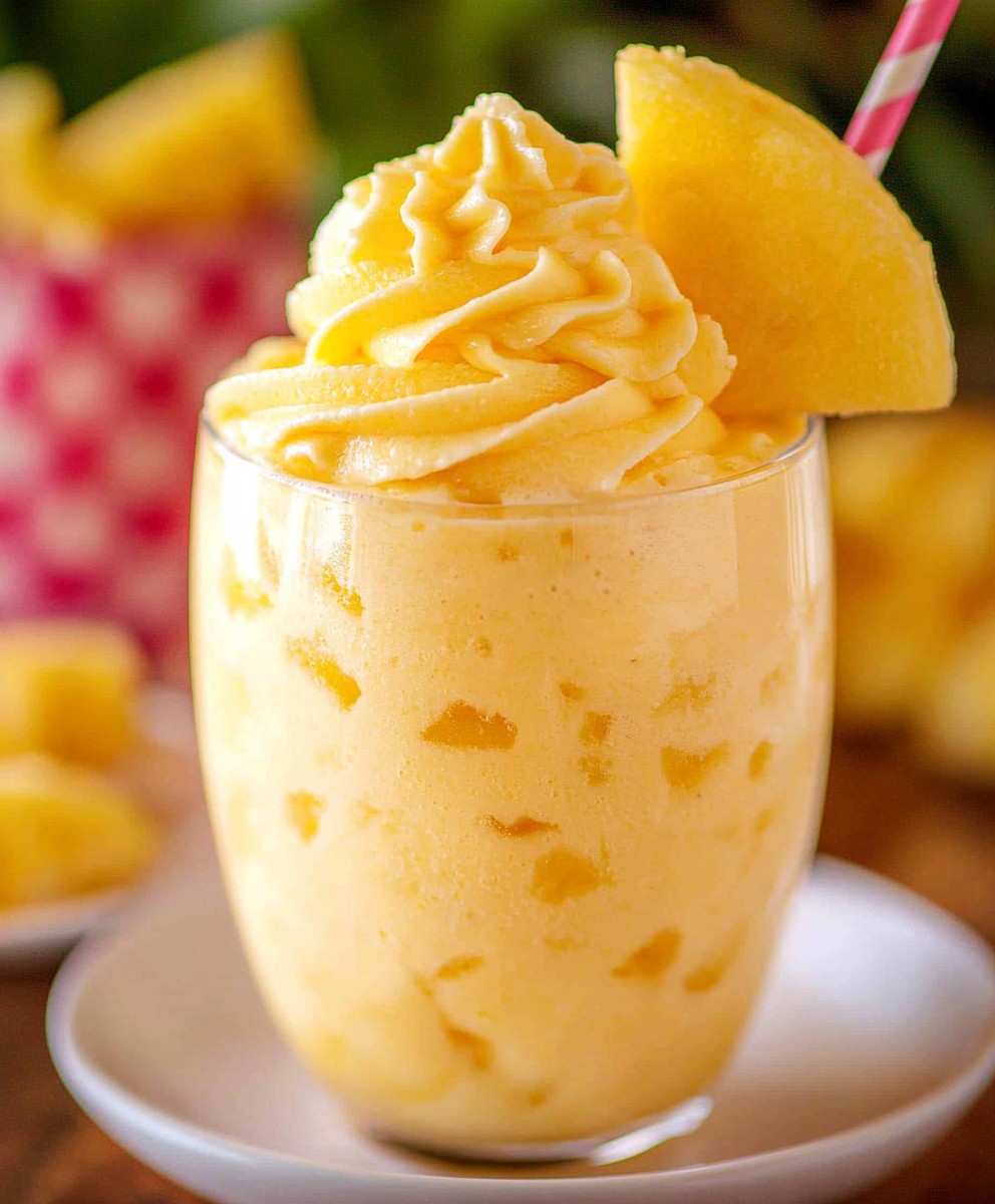 Homemade Dole Whip Dessert
