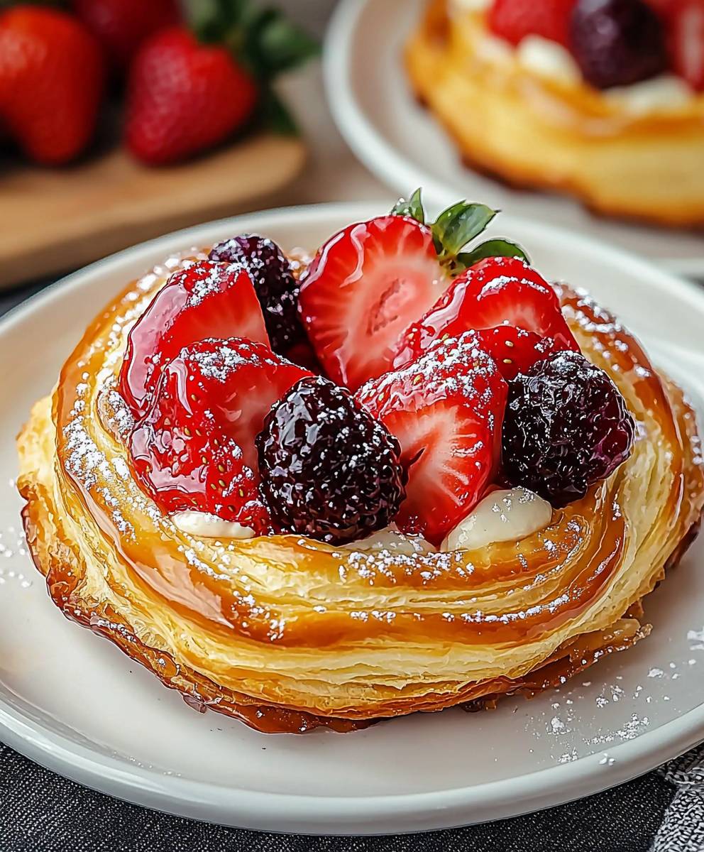 Strawberry Danish