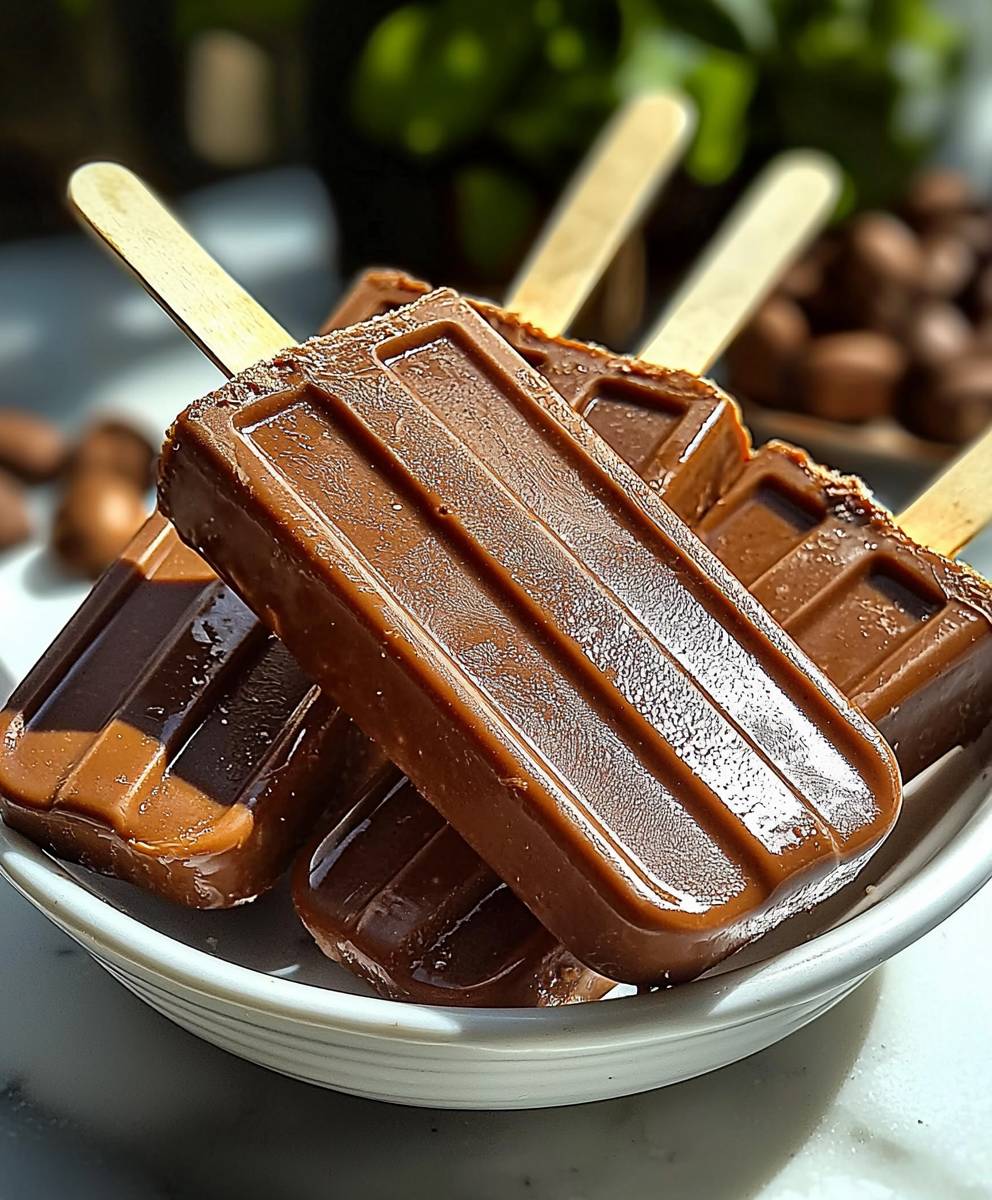 Fudgesicles homemade easy