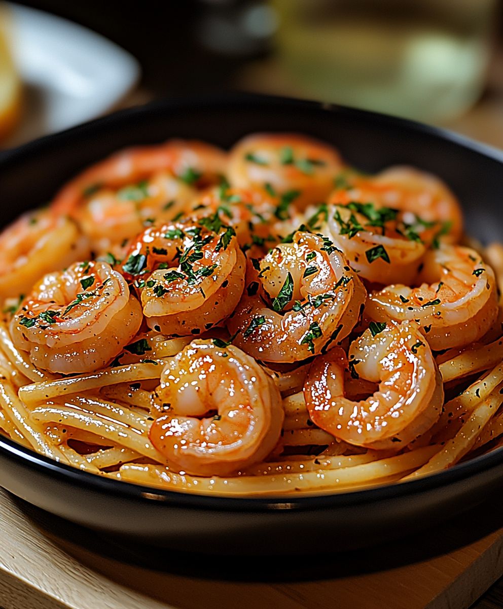 Tomato Shrimp Pasta