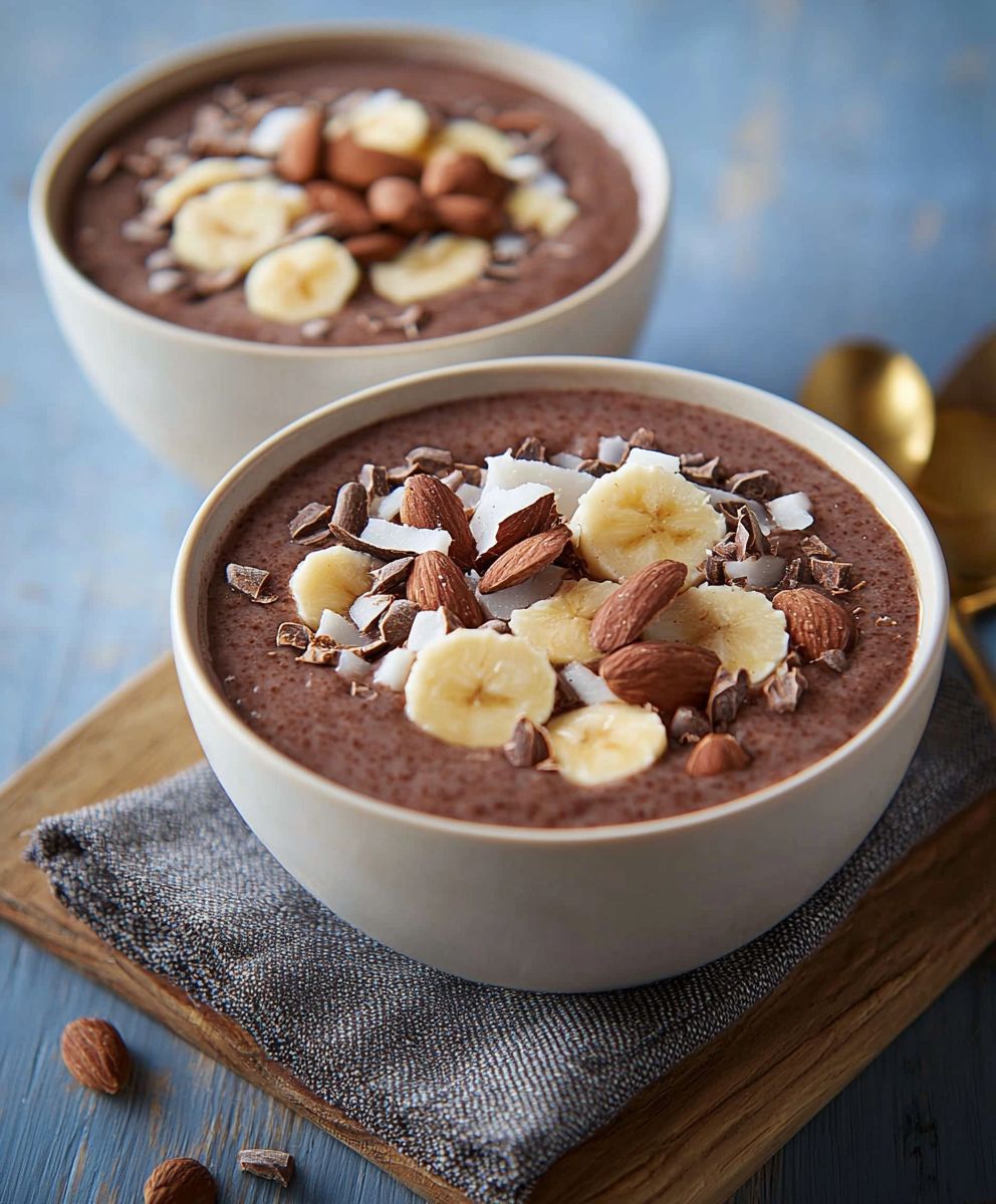 Chocolate Coconut Smoothie Bowl
