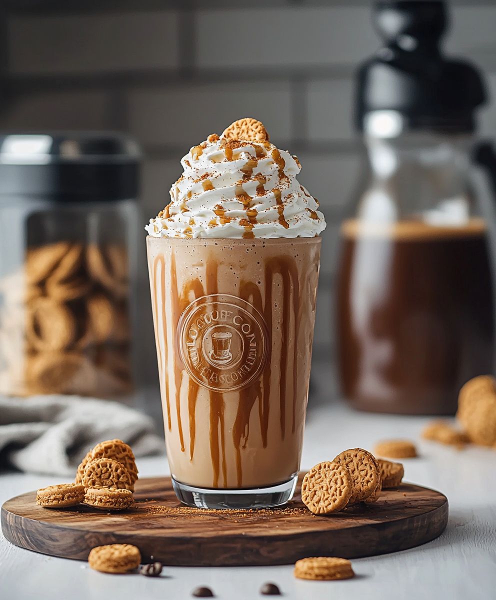 Iced Coffee Biscoff