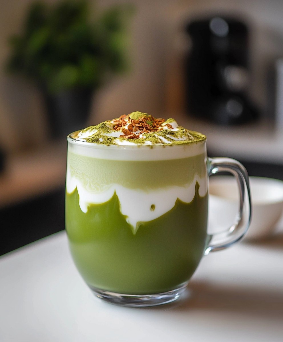 Dirty Matcha Latte