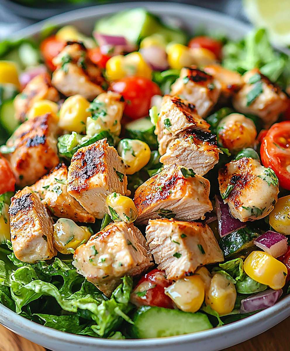 Healthy Ranch Chicken Salad