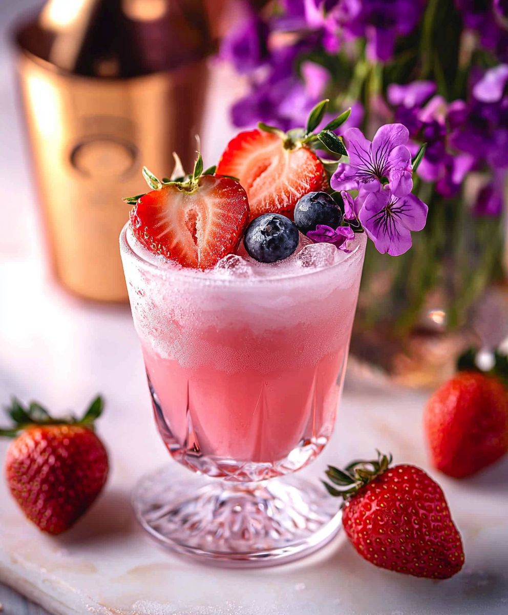 Strawberry Gin Cocktail