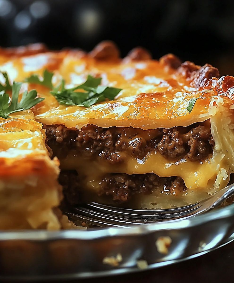 Cheeseburger Pie Pioneer Woman