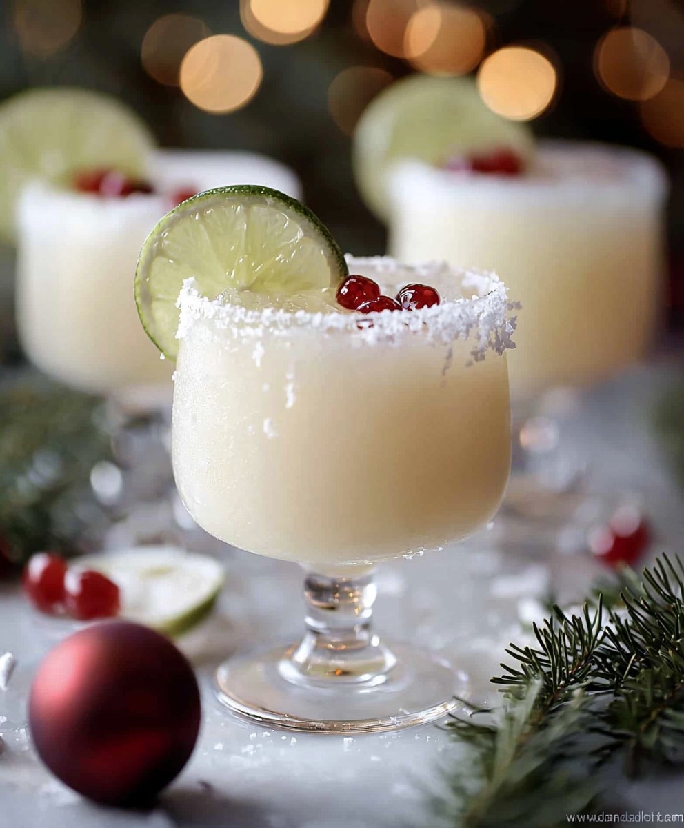 White Christmas Margarita