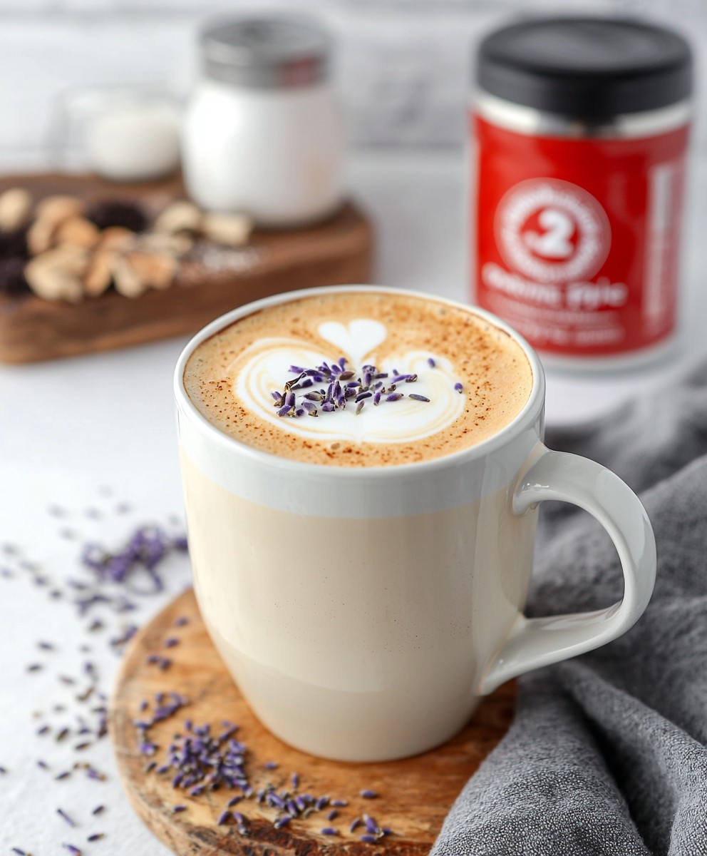 Vanilla Lavender Latte