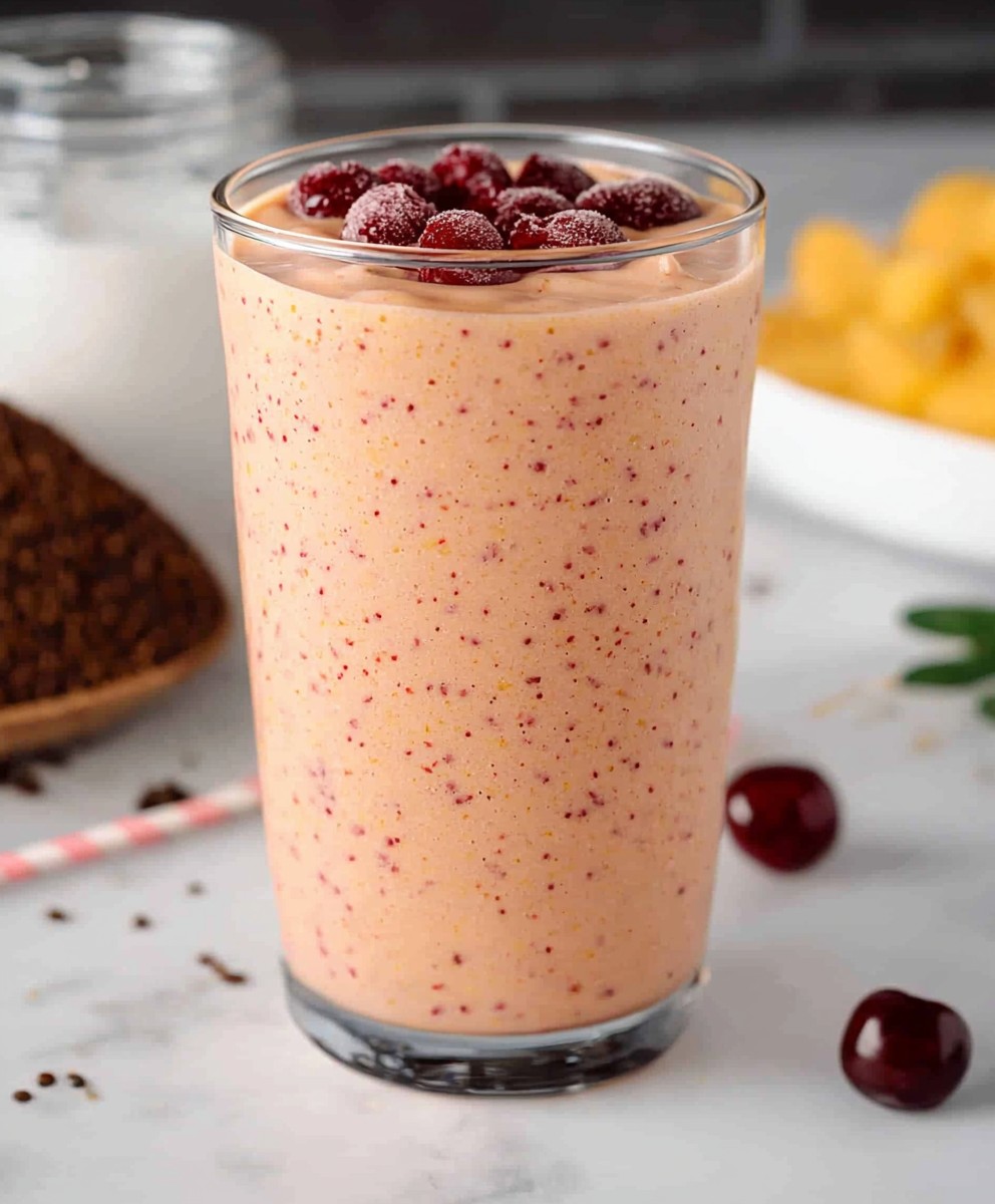 Mango Cherry Smoothie