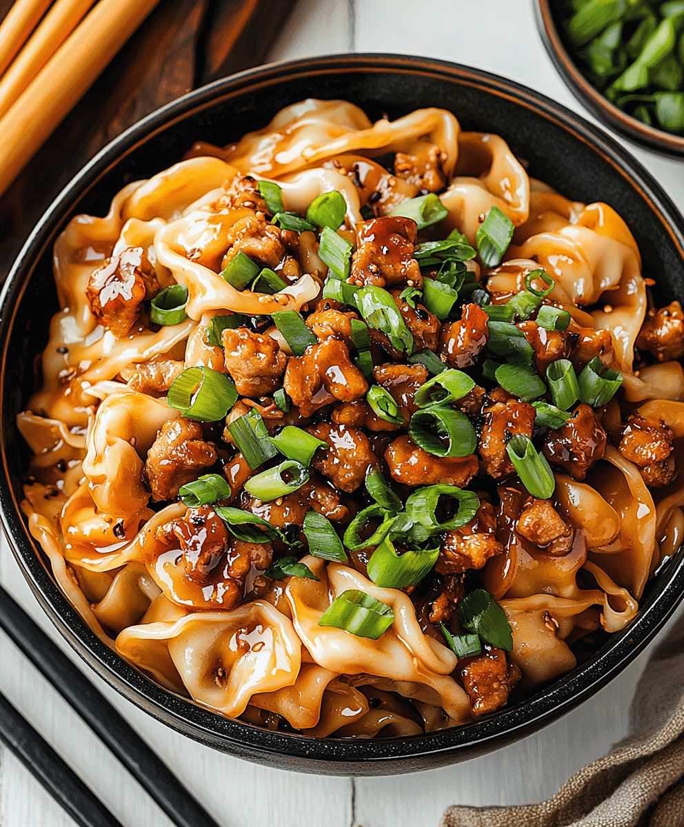 Potsticker Noodle Bowl