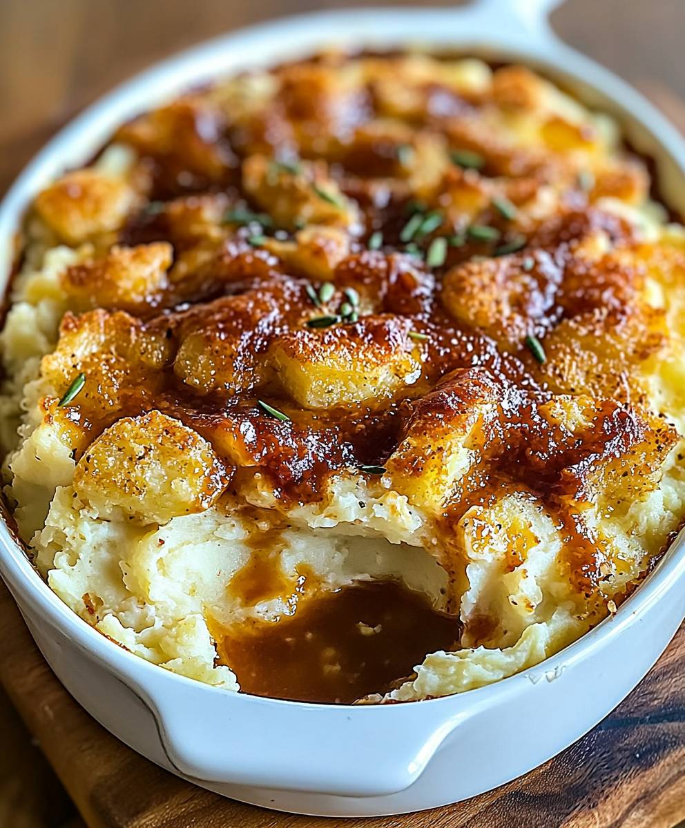 Mashed Potato Casserole Dish