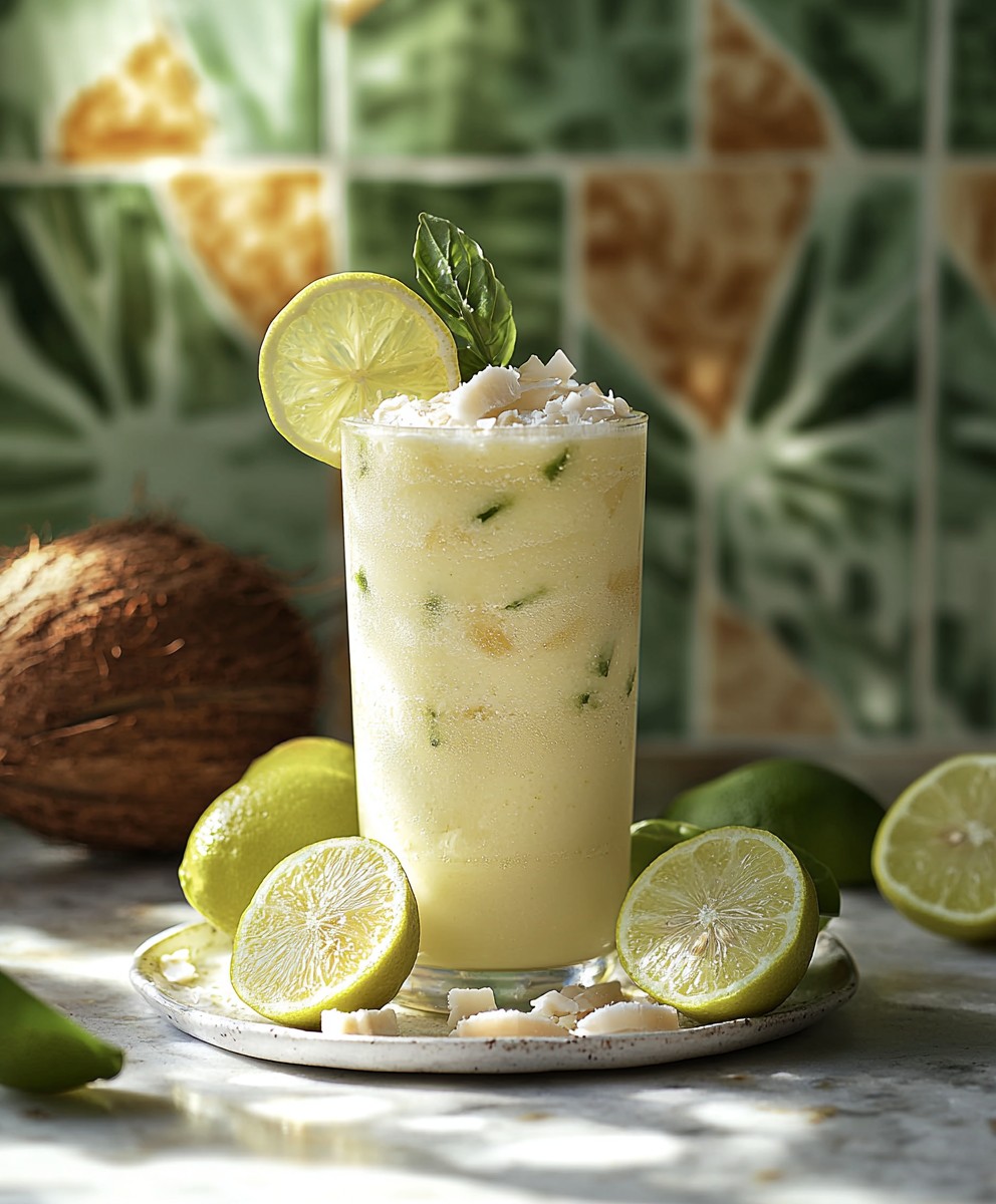 Coconut Milk Brazilian Lemonade