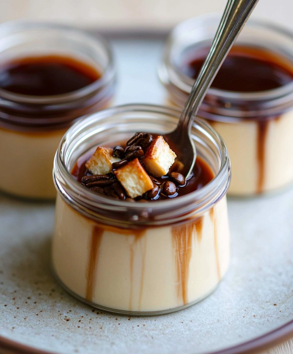 Coffee Panna Cotta Dessert