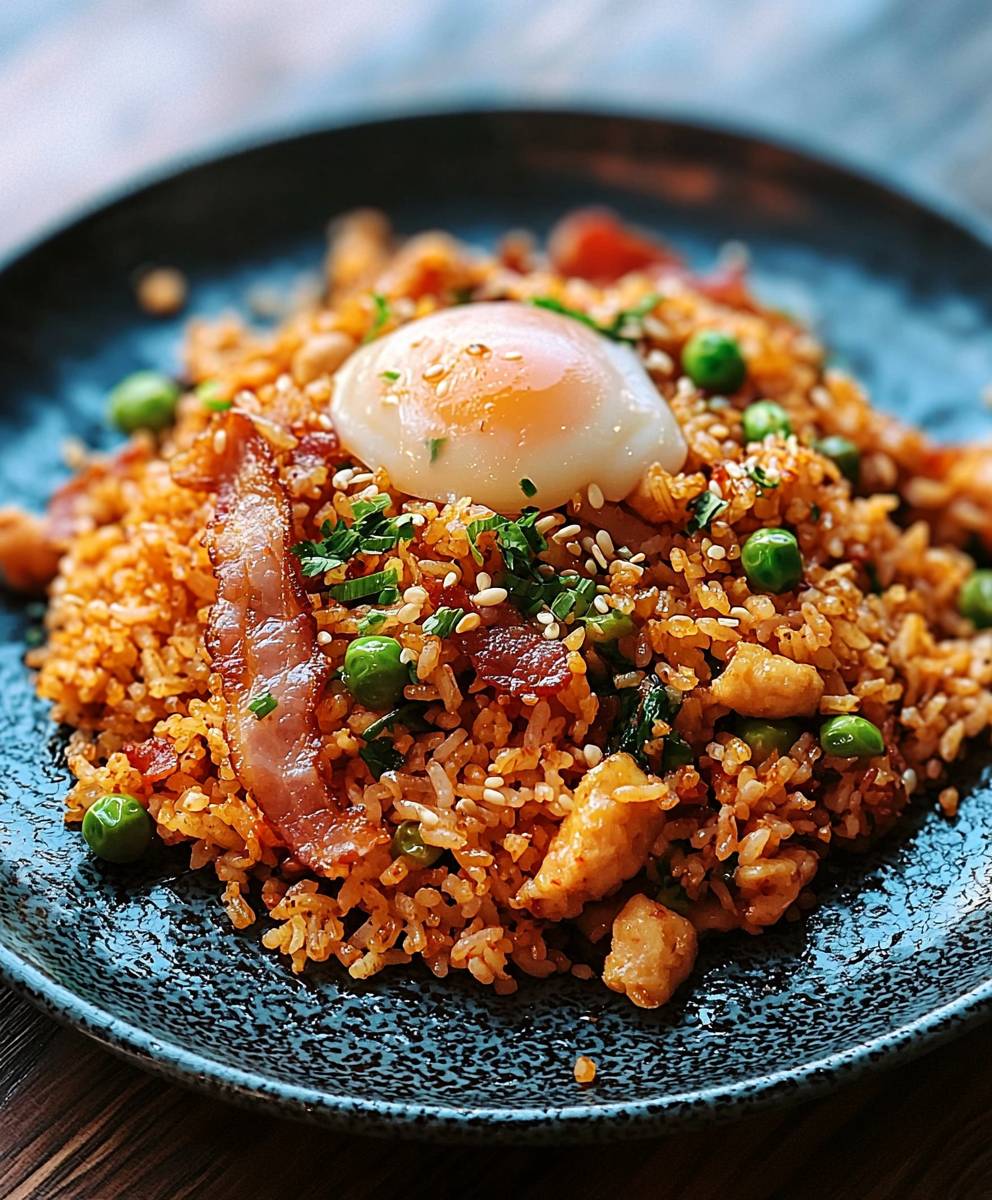 Bacon Kimchi Fried Rice