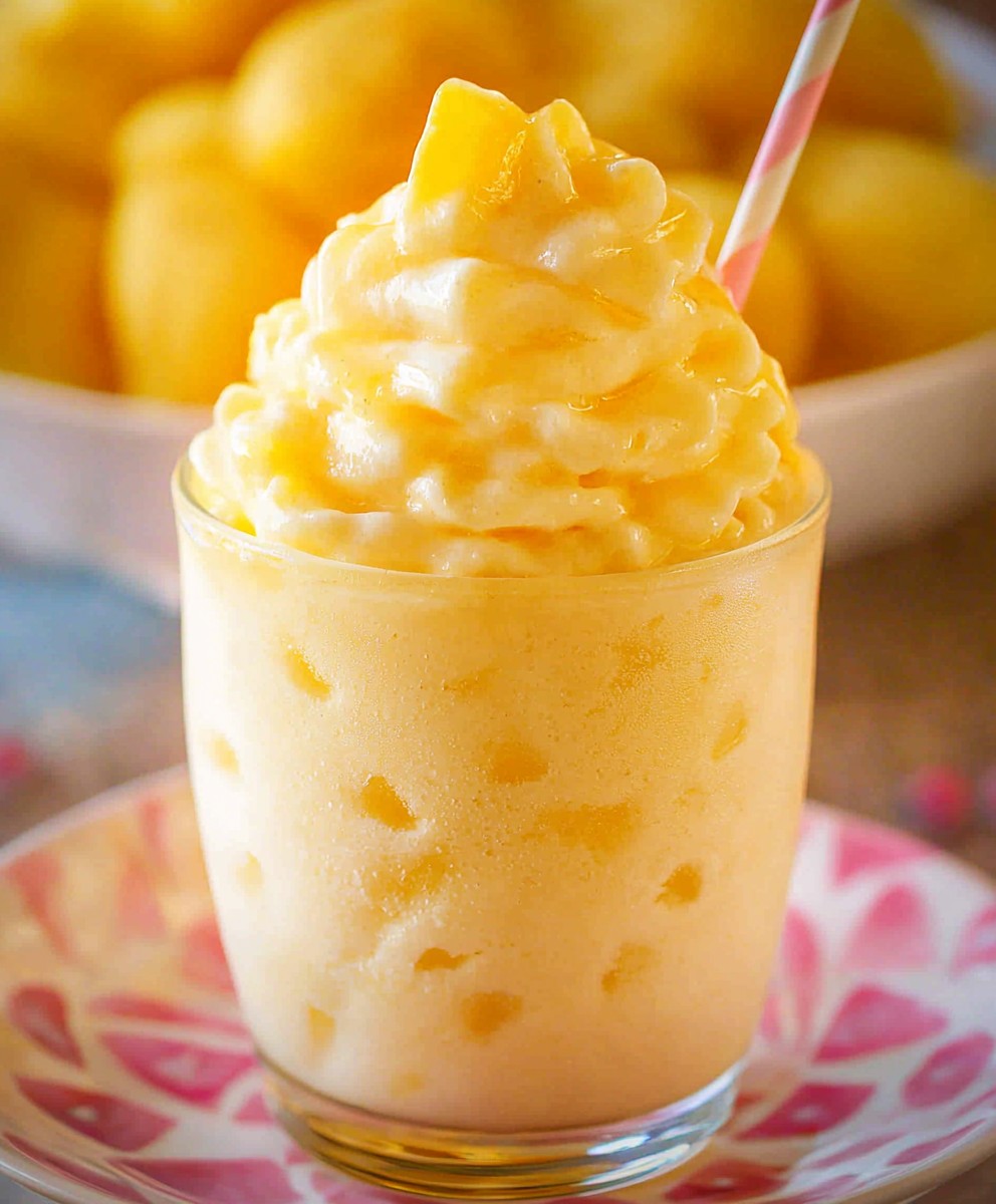 Homemade Dole Whip Dessert