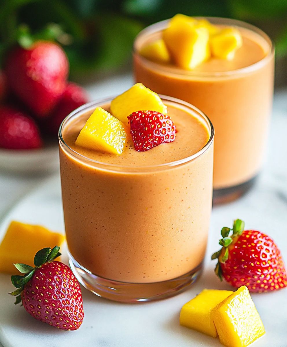 Strawberry Mango Smoothie