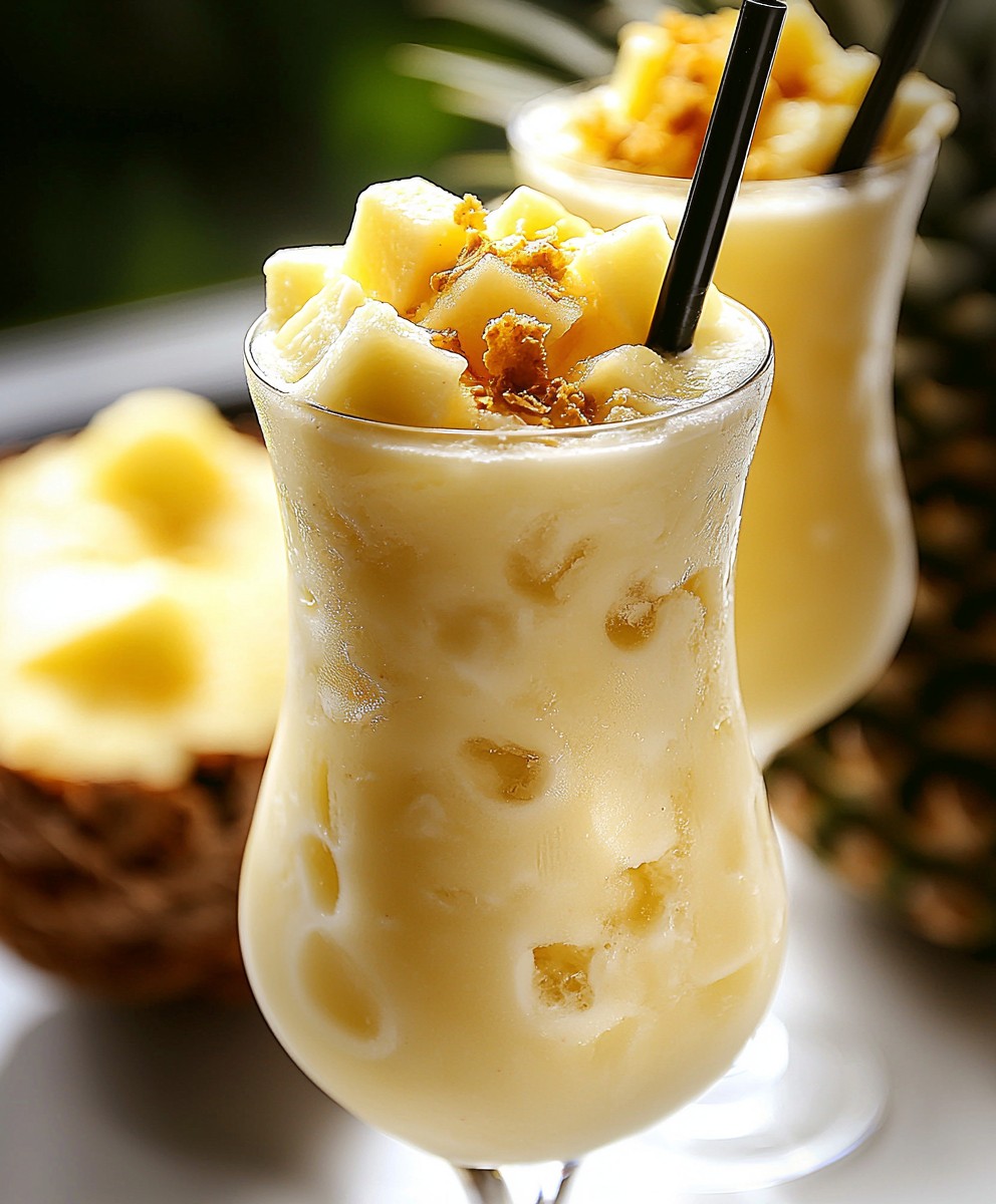 Pina Colada Frozen Drink