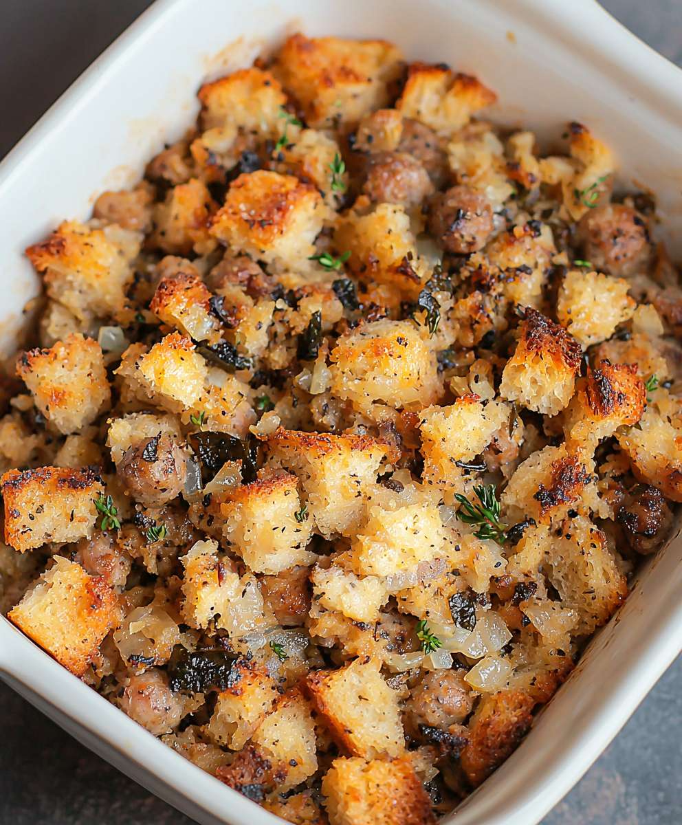 Sourdough Sausage Stuffing