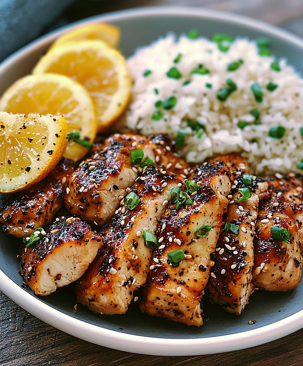 Garlic Black Pepper Chicken