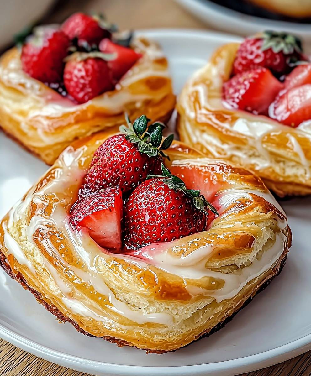 Strawberry Danish