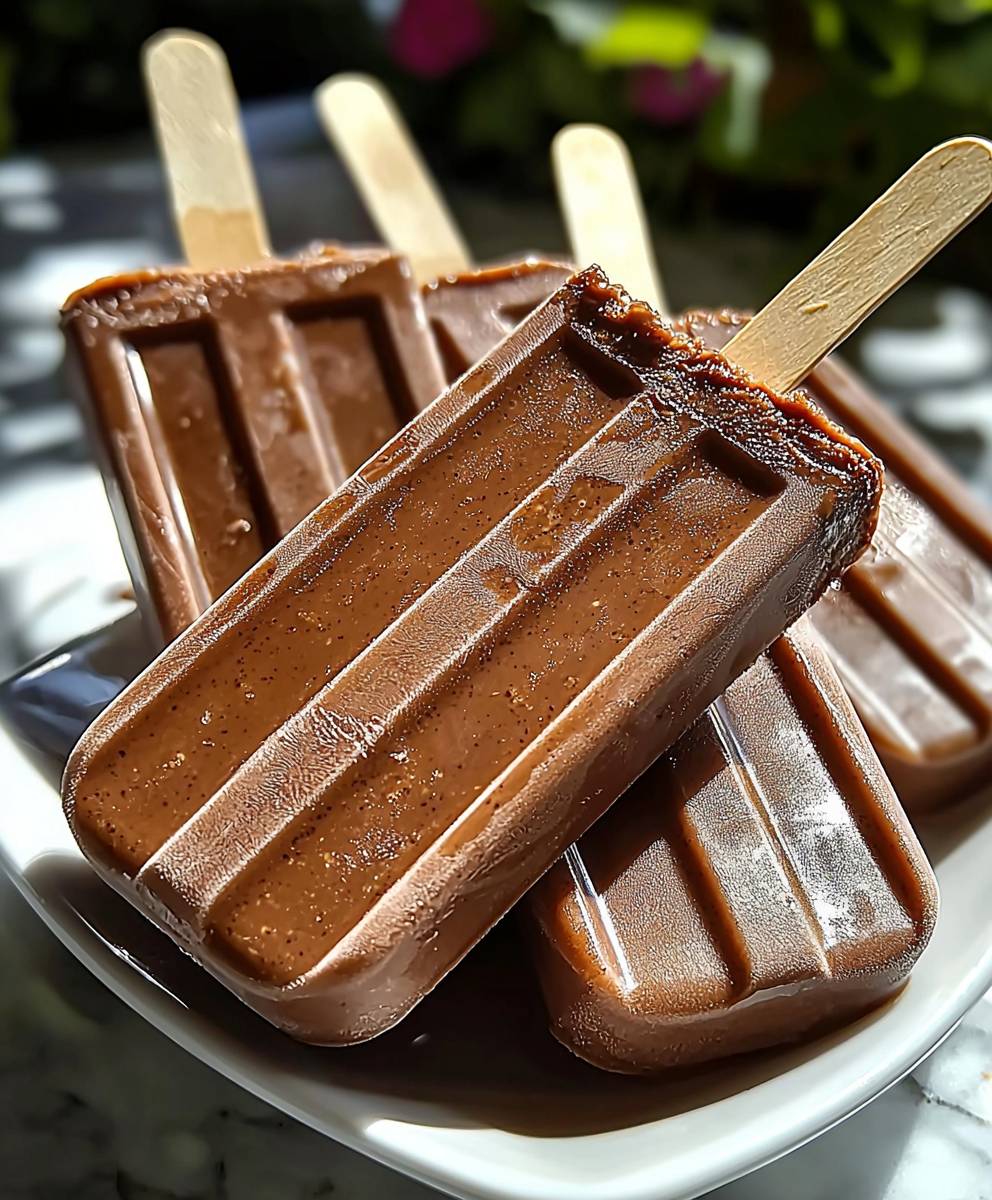 Fudgesicles homemade easy
