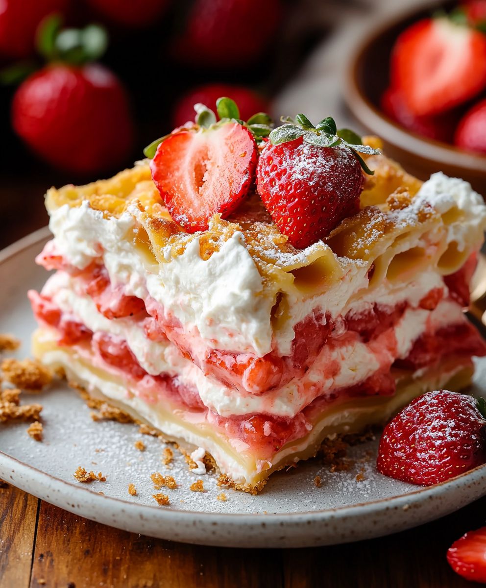 Strawberry Lasagna