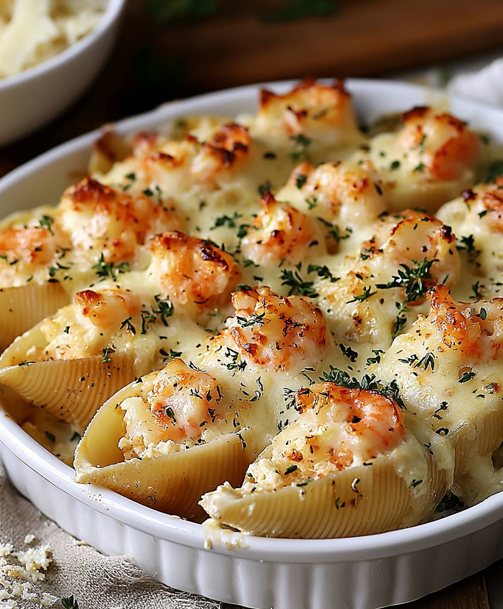 Seafood Stuffed Shells