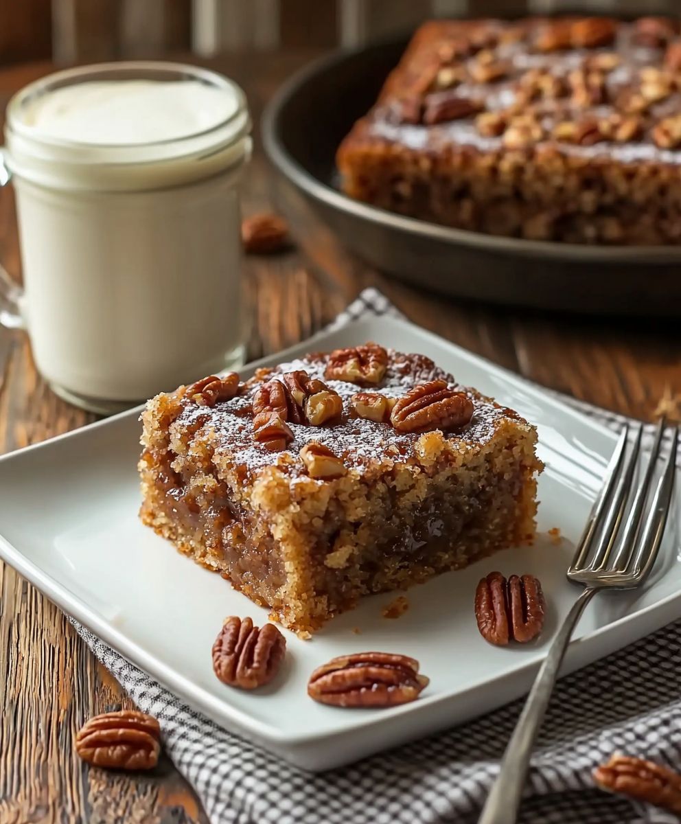 Pecan dump cake