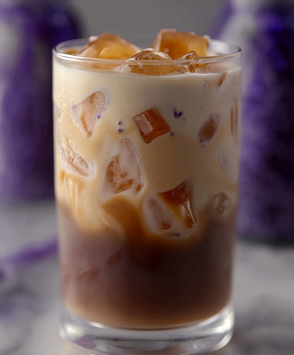 Iced Lavender Oatmilk Latte