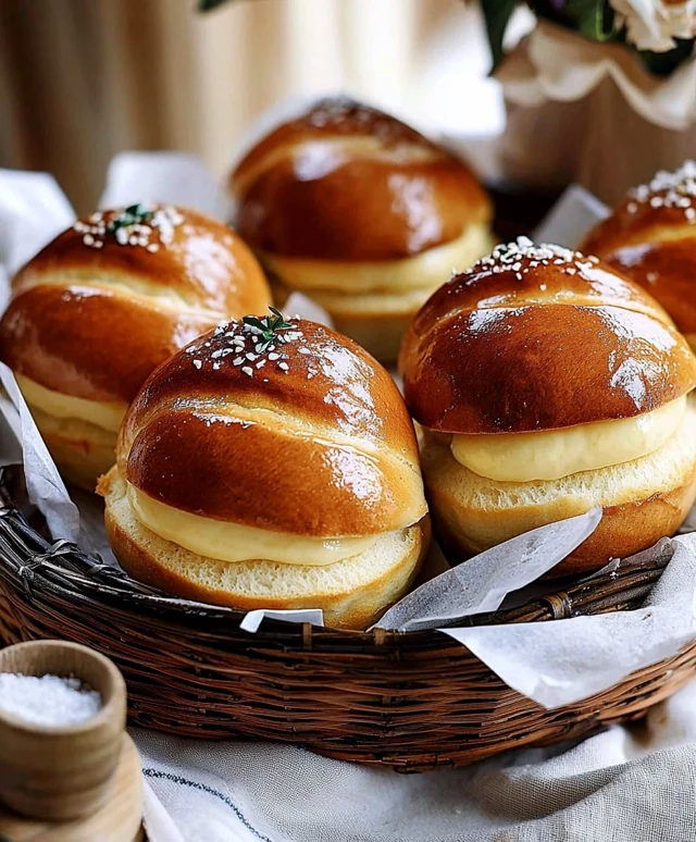 Cream Buns Dessert