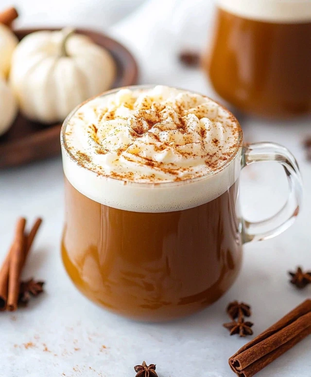 Healthy Pumpkin Spice Latte