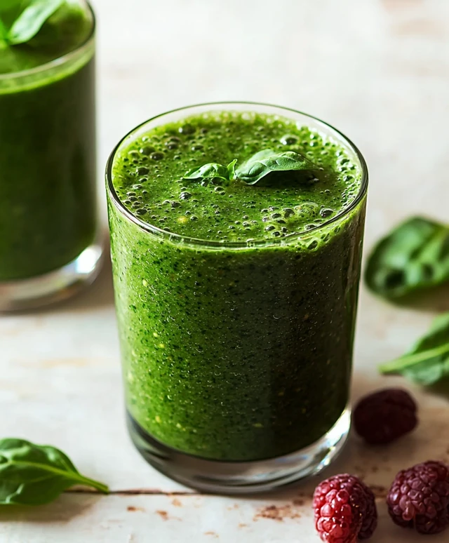 Vegan green smoothie benefits