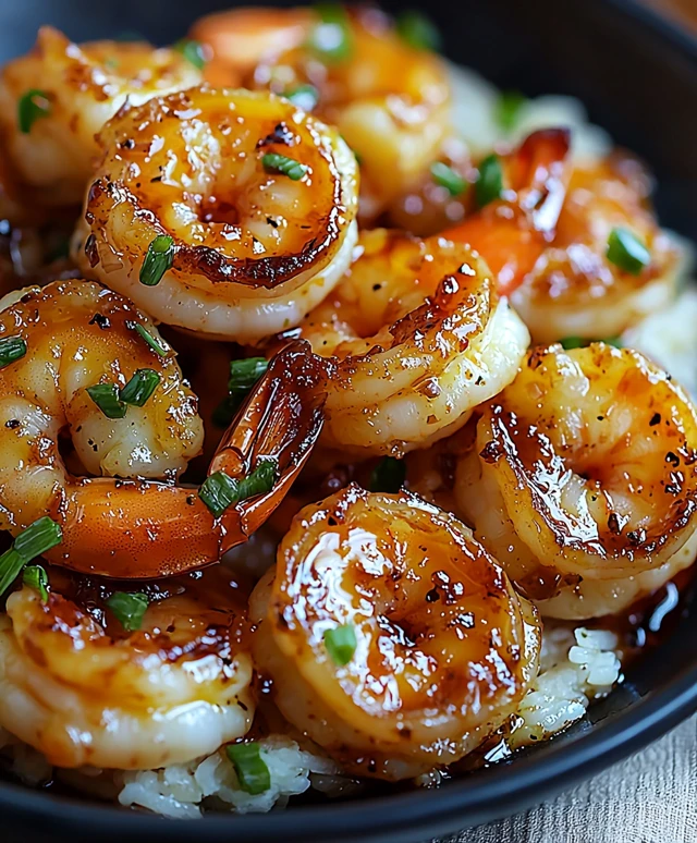 Garlic Honey Shrimp