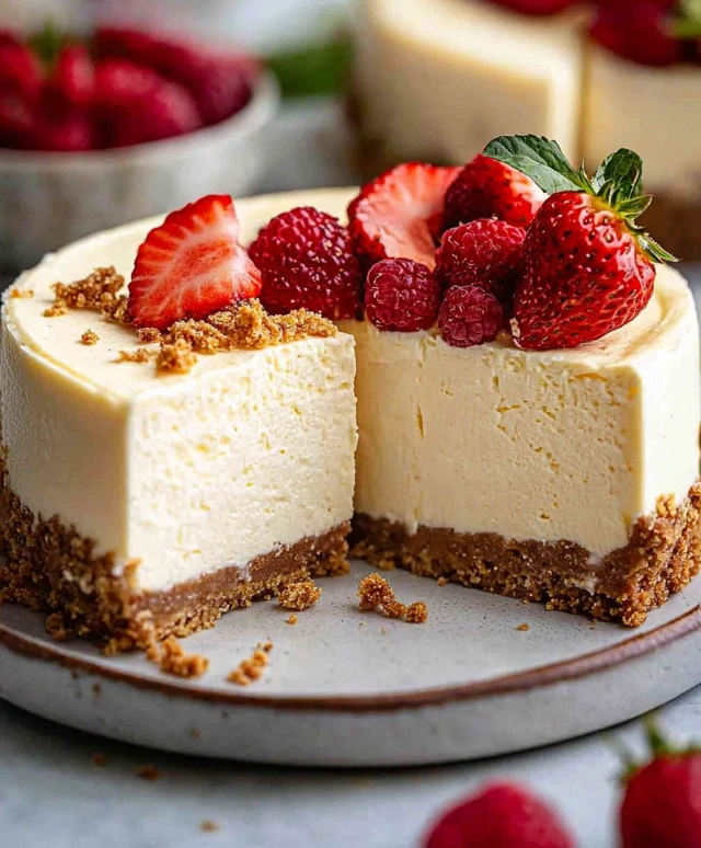 no bake cheesecake