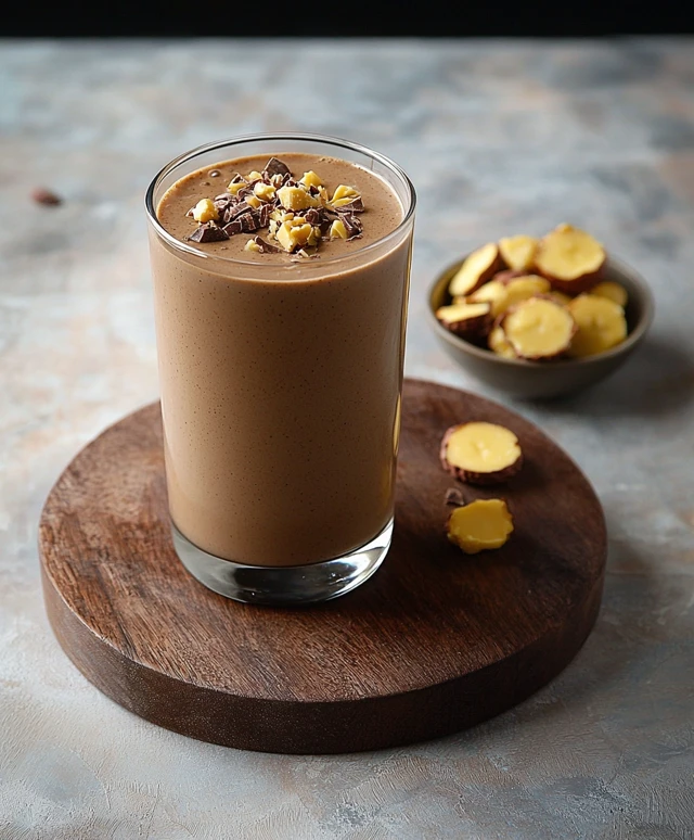 Kiddie Chocolate Peanut Butter Smoothie