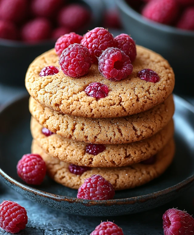 Soft Raspberry Cookies