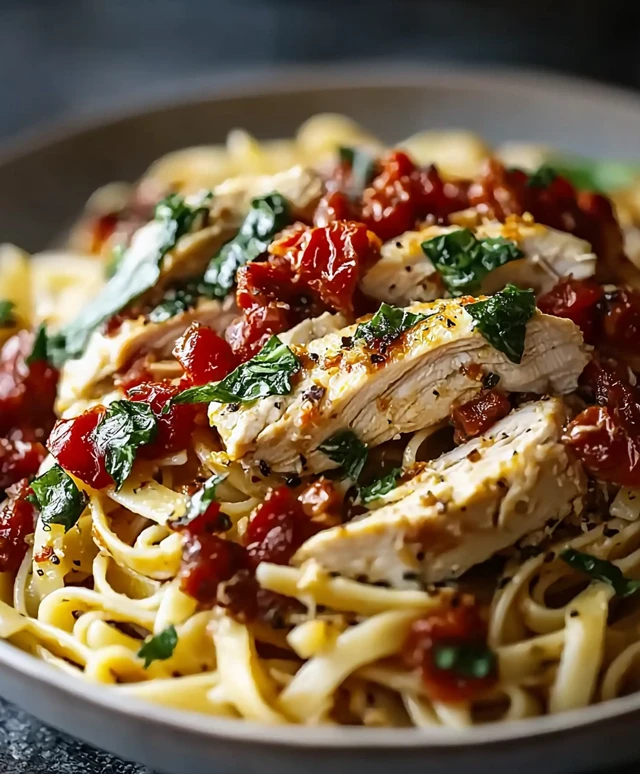 Slow Cooker Chicken Pasta Dish