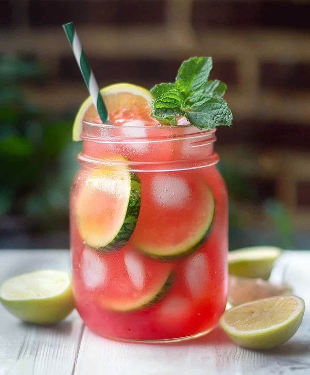 Watermelon Lemonade No Sugar