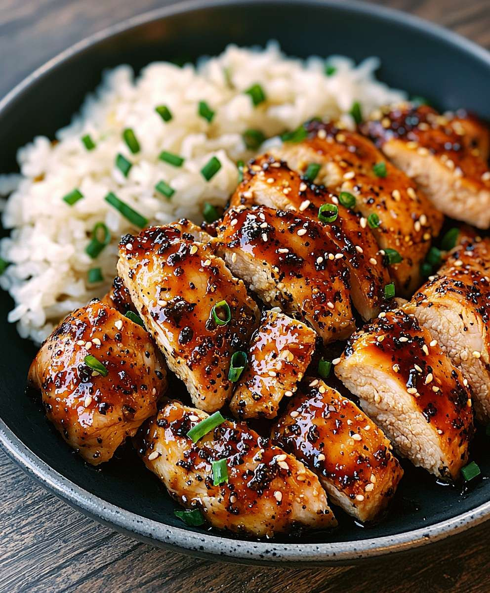 Garlic Black Pepper Chicken