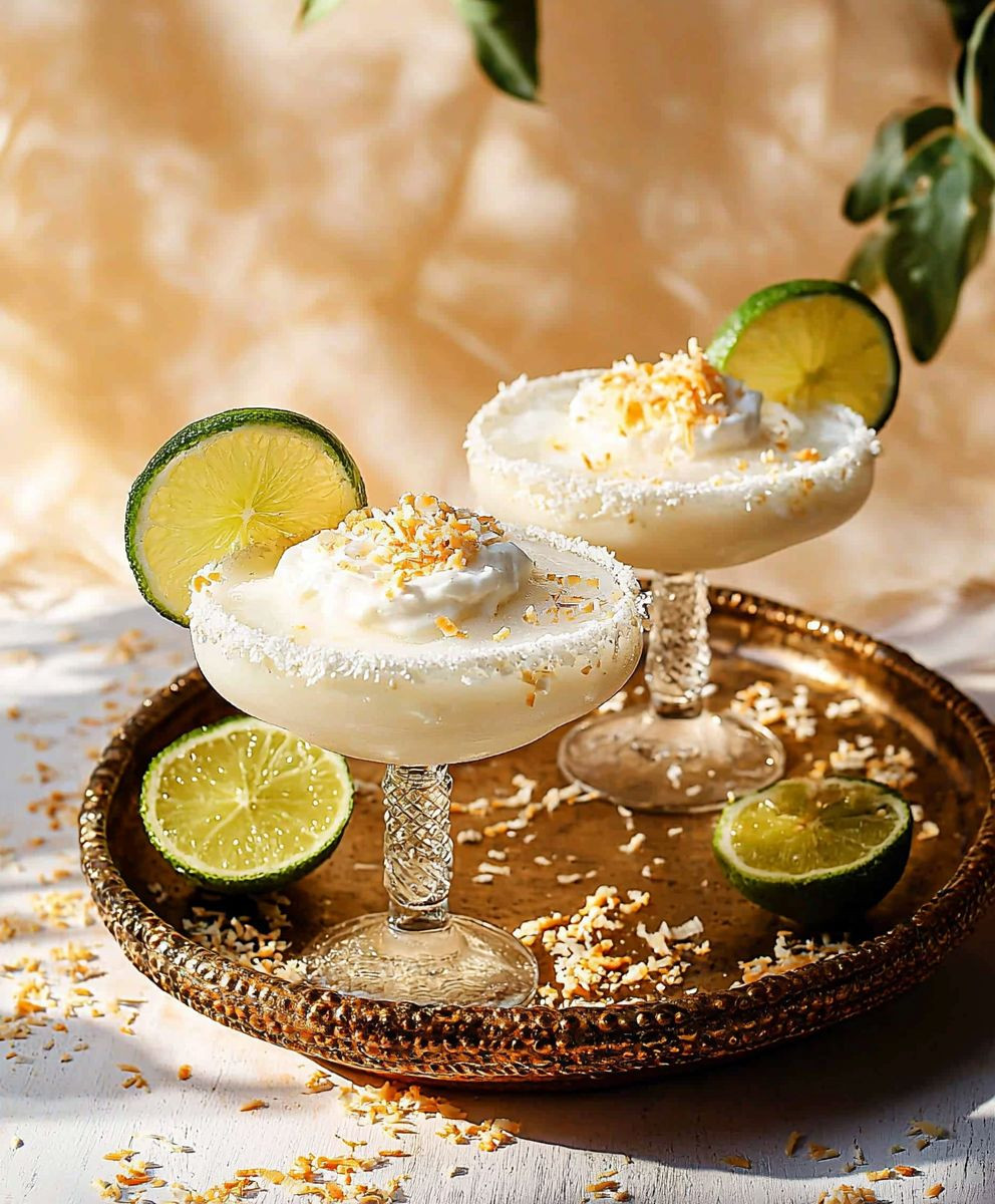 Frozen Coconut Margaritas