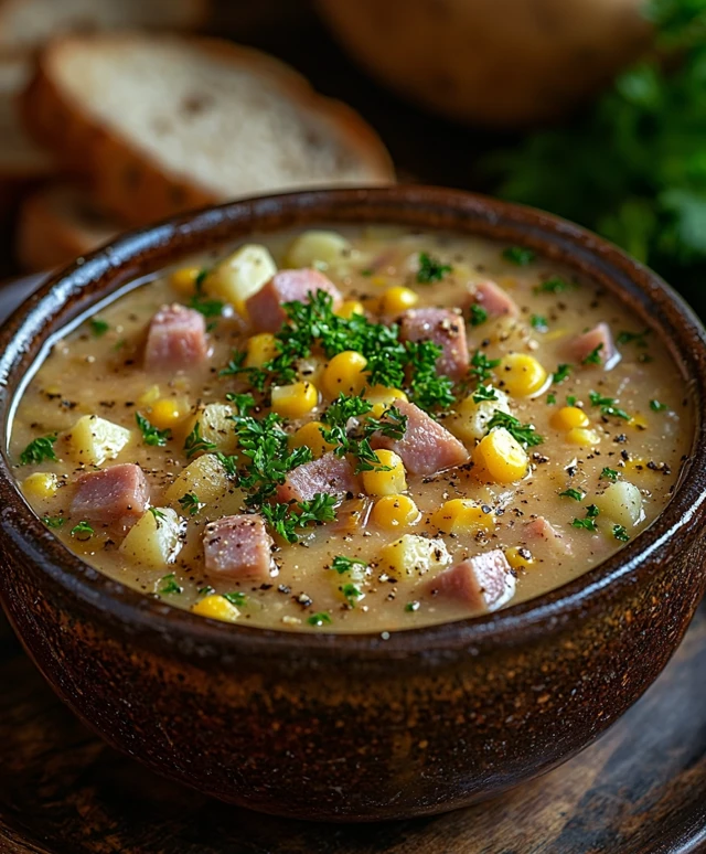 Creamy Ham Potato Chowder