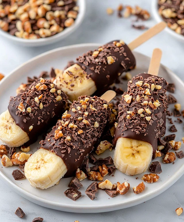 Chocolate Covered Bananas