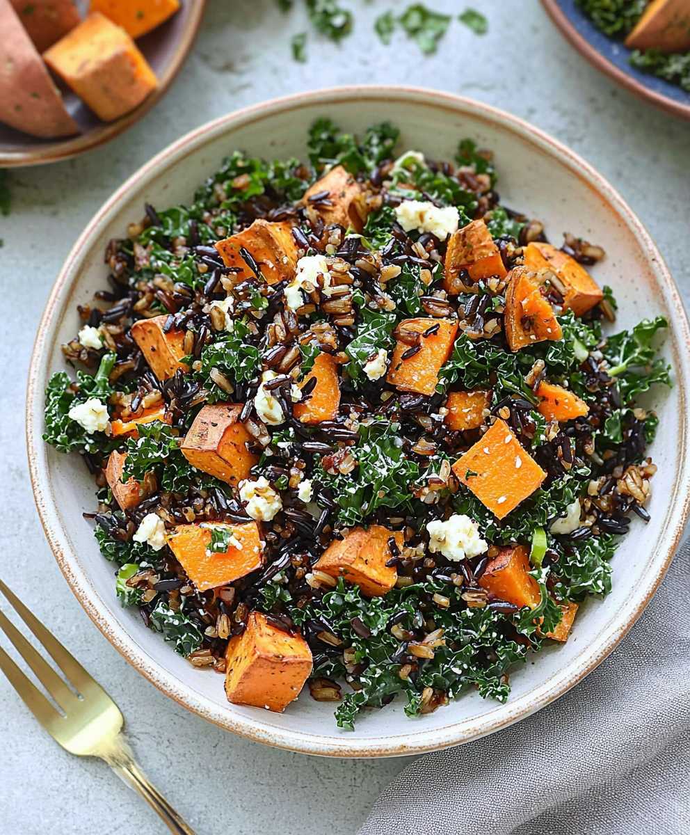 Wild Rice Sweet Potato Salad