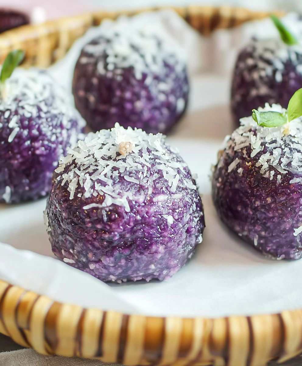 Purple Yam Mochi