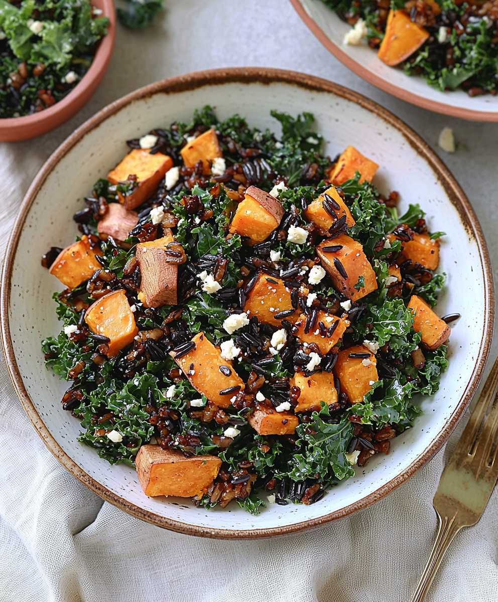 Wild Rice Sweet Potato Salad