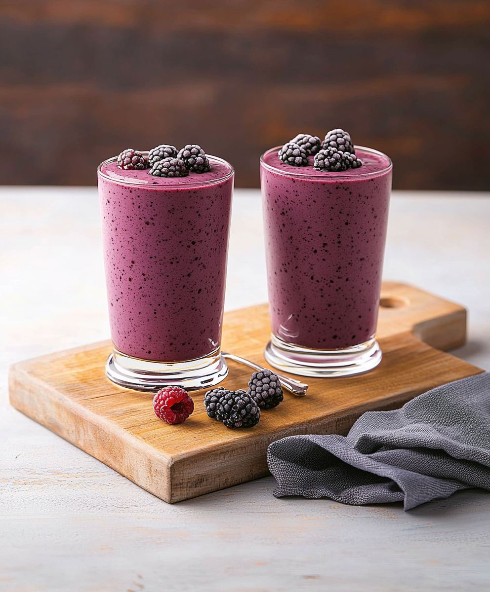 Berry Chocolate Smoothie