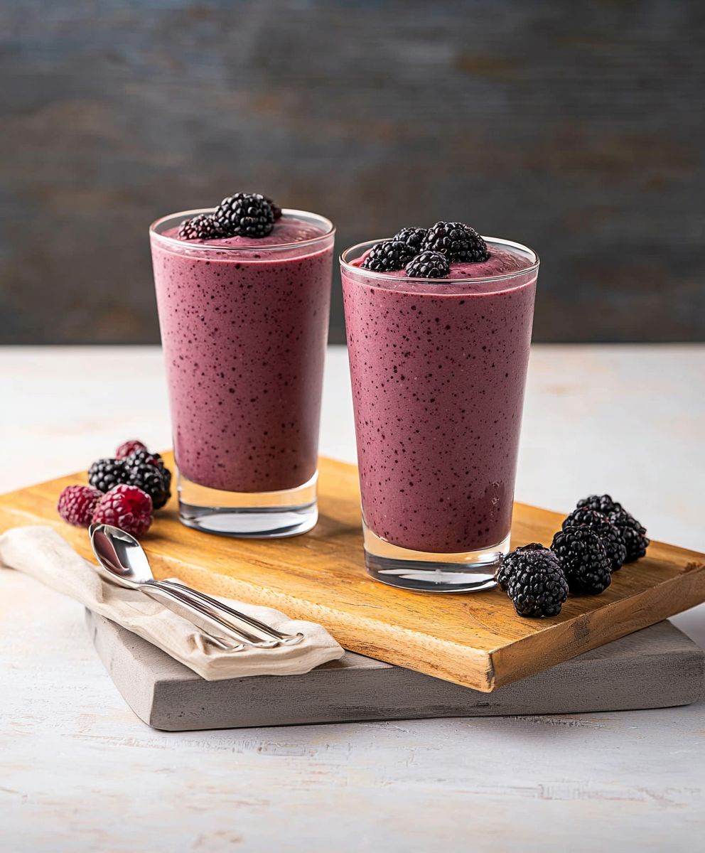 Berry Chocolate Smoothie